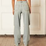 Boyish  Ziggy Distressed Authentic Rigid Relaxed Straight Jean In I Am Love Sz 26 Photo 1