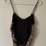 a.gain  Gold Sequin Tank Top Photo 2