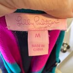 Lilly Pulitzer  Sweater Dress Isabella Knit  Colorblock Navy Pink Teal Women Sz M Photo 3