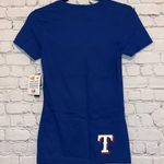 Nike NWT  Slim Fit scoop Neck Texas Rangers Shirt Photo 1