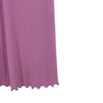 Abound NWT  Rib Lettuce Edge Tulip Purple Dress Sundress Size Small Photo 3