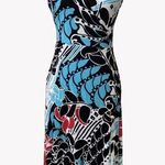 Suzy Shier Wrap Around Waist Tie Midi Dress Photo 0