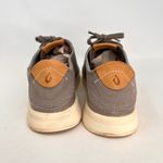 Olukai Ki'ihele Li Canvas & Suede Sneaker Grey Size 6.5 Gray Photo 4