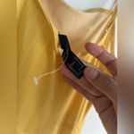 Forever 21  Yellow Spaghetti Strap Jumpsuit size large Photo 3