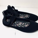 Black Ballet Flats NWOT New Size 9 Photo 3