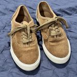 mossimo corduroy Brown Women’s Shoes fall size 7 lace up sneakers tan Photo 1