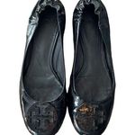 Tory Burch  - Reva Black Patent Leather Flats Sz 7 Photo 0