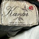 Kanar Black Leather Single Button Blazer Suit Style Vintage 80s Jacket Clubbing Size undefined Photo 13