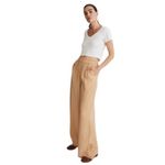 Madewell - NWT The Carley Wide-Leg Pant in Softdrape Sz M Photo 1