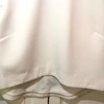 Philosophy White Crop Front High Low Mock Neck Scuba Top Size S Photo 2