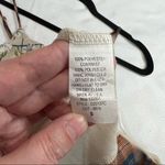 Oddy Country Western Tan Plaid Floral Tank Sun Dress Photo 4