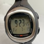 Sportline men’s digital watch 43mm day date water resistant silver black color Photo 1