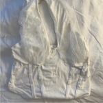 TRENDY COOL UNIQUE WHITE TOP Photo 2