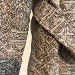 BB Dakota Jack by Southwestern Aztec wool print belted jacket tan brown small Photo 3