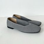 Vivaia square toe V cut Margot flats Rich grey 39 US 8 Gray Photo 5