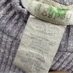 La Gypsy Light Purple Ribbed Sleeveless High Neck A Line Casual Dress Large Photo 6