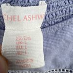 Rachel Ashwell Blue Babydoll Dress Midi Lace Ruffle Shabby Chic Cottagecore Sz L Photo 5