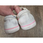 Coach  Barrett Size 8.5M Signature C Logo Sneakers Canvas Shoes Pink White Photo 7