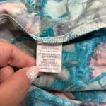 Retro Retrospecd Ocean Print Skirt Size 14 Full Button Front Full Circle Pinup White Photo 5