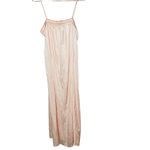 VINTAGE Gilead 1980s Women's Light Pink Tie Waist Robe Gown Size Small Photo 11