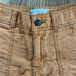 Free People Women's Orange Frayed Edge Shorts 0 Photo 7