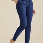 Outdoor Voices  Blue Track Pants with Tapered Legs SZ:M Photo 0