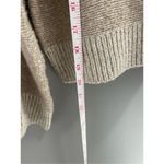 Ruby Moon  tan cropped pullover sweater hoodie Size Small Photo 4