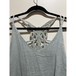 Mittoshop Crochet Back Cami Mint Green - Large ~ New With Tags Photo 1