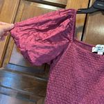 Jessakae x Lindsey Stirling Magic Maroon Puff Sleeve Cottagecore Dress Size L Size L Photo 3