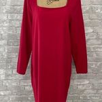 Torrid Red Mini Foxy Square Neck Bodycon Dress Photo 0