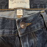Sun + Stone Dark Wash Denim Jeans 31w straight leg Blue Size 31 Photo 2