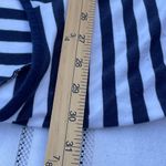 Denim + company size 4X nautical striped top. Preppy casual. Blue Photo 6