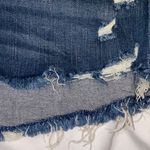 American Eagle  Outfitters High Waist Denim Shorts with Floral Embroidery Photo 4