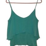 Sparkle & Fade ✨ Layered Tank Sz Small Top in Sea Foam✨ Photo 7