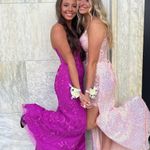 pink prom dress Size 4 Photo 5