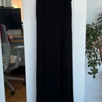 EXPRESS  Black Spaghetti Strap Layered Maxi Dress Photo 0