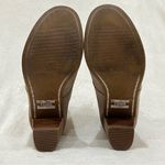 Toms  Tan Lunata Suede Lace-Up Heeled Booties Size 7 Photo 10