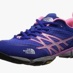 The North Face  Womens Ultra Kilowatt Blue Pink Running Shoe  Sz 8 Photo 0