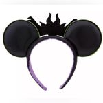 Disney  Parks Maleficent as Dragon Ear Headband for Sleeping Beauty Photo 1