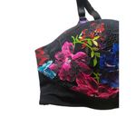 Torrid  Dream Wire Free Floral Embroidered Bra Black Size 40 DDD Photo 6
