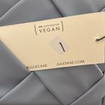 NWT Jules Kae Charlie Periwinkle Quilted Vegan Leather Chain Strap Shoulder Bag Photo 4