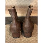 Von Dutch  Diamond Brown Boots Ankle Side Zip 7M Photo 3