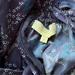 Paloma Blue “Eclipse” star print silk crepe de chine navy sleeveless jumpsuit Photo 7