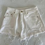 SheIn White Denim Shorts Photo 0