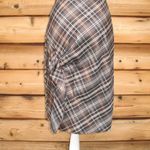 Brown Silk Blend Midi Dress Brown Size 6 Photo 7