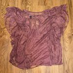 American Eagle Layered Lace Top Photo 2
