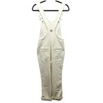 Faherty NWT Womens Walker Corduroy Organic Cotton Overalls Ivory Size Small Boho Photo 7