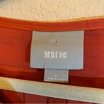 Anthropologie  Maeve Pleated Ruffle Blouse Photo 2