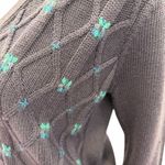 Vintage Koret Wool Blend Purple Cardigan and Pants Set Petite 4 Size 4P Photo 11