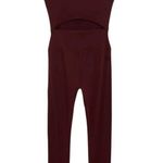Madewell MWL UNITARD TANK FLEX ALL IN ONE LEGGINGS CUTOUT RAISIN XXL Photo 0